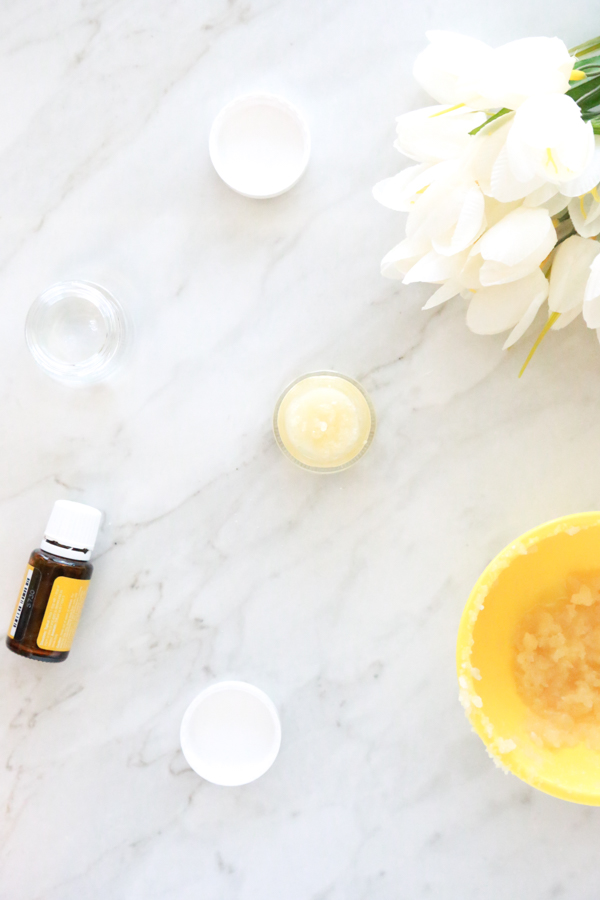 A great way to pamper yourself this Mother's Day is by whipping up a batch of this DIY Lemon Lip Scrub for yourself or that special woman in your life.