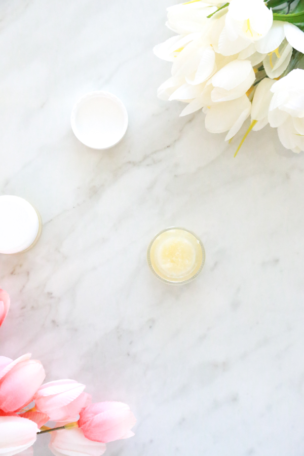 A great way to pamper yourself this Mother's Day is by whipping up a batch of this DIY Lemon Lip Scrub for yourself or that special woman in your life.