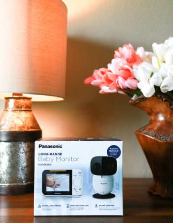 The right baby monitor is essential for busy parents who want to always have eyes and ears on baby. The Panasonic Long-Range Baby Monitor does exactly that. See what I think in my Panasonic Long-Range Baby Monitor review.