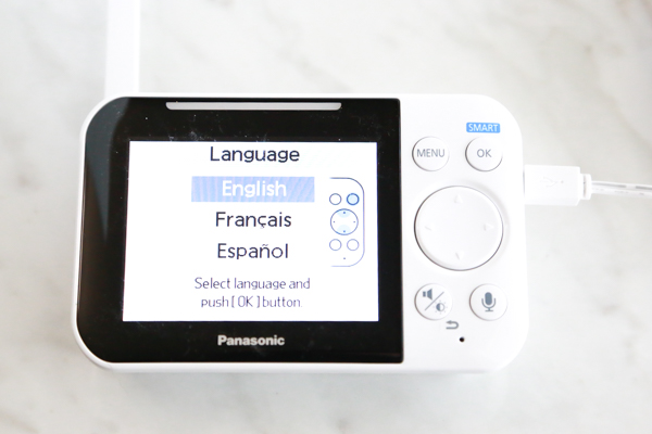 Panasonic Long Range Baby Monitor with Color Video Monitor