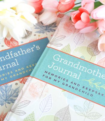 Leave your grandchildren more than just memories with these Grandparent Journals.
