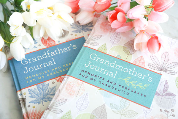 Leave your grandchildren more than just memories with these Grandparent Journals. 