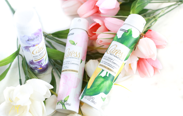 Awaken your senses this summer with fresh, light scents from the new Caress Botanical Body Sprays line. Make a unique scent just for you by mixing and matching your favorite Caress Botanical Body Sprays. 