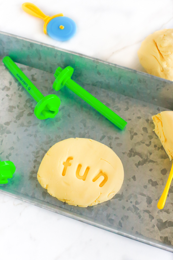 Taste-Safe Vanilla Play Dough