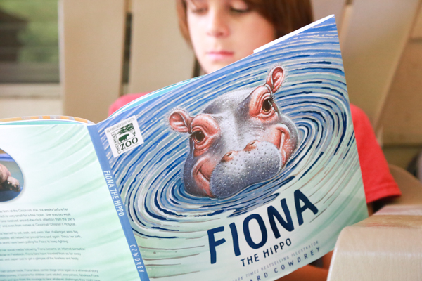 The story of Fiona the Hippo, and the beautiful illustrations in the book are sure to become a fast favorite in your home, as it has in mine.