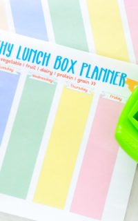 free printable lunch box planner