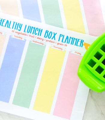 free printable lunch box planner