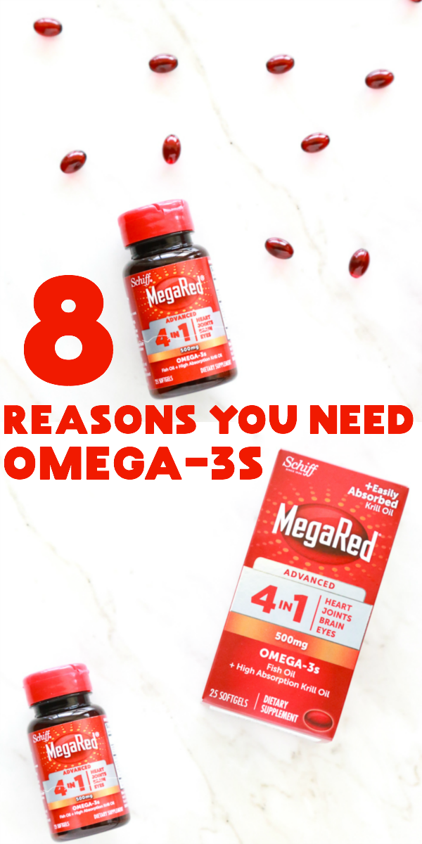 8 reasons you need omega-3s in your diet