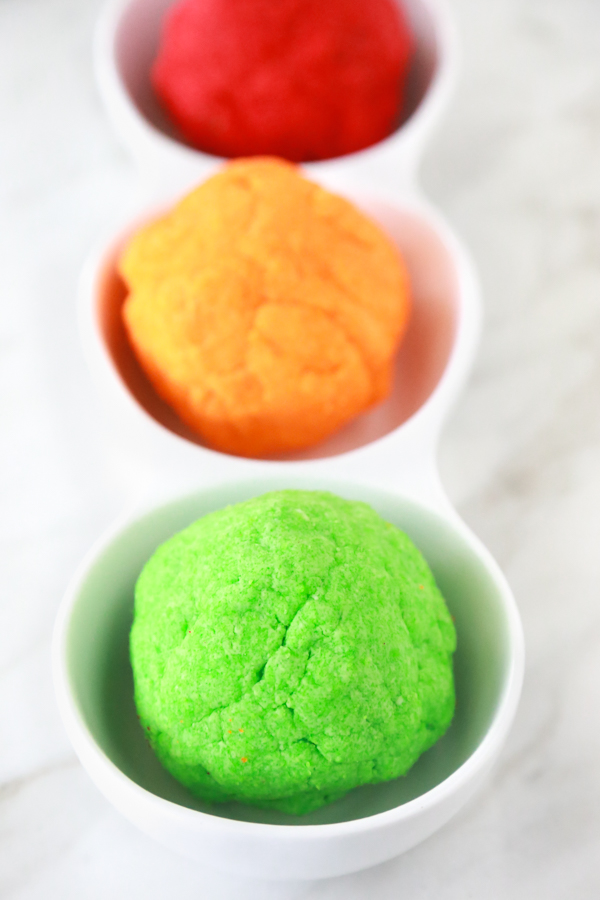 Edible Jello Play Dough | Simply Being Mommy