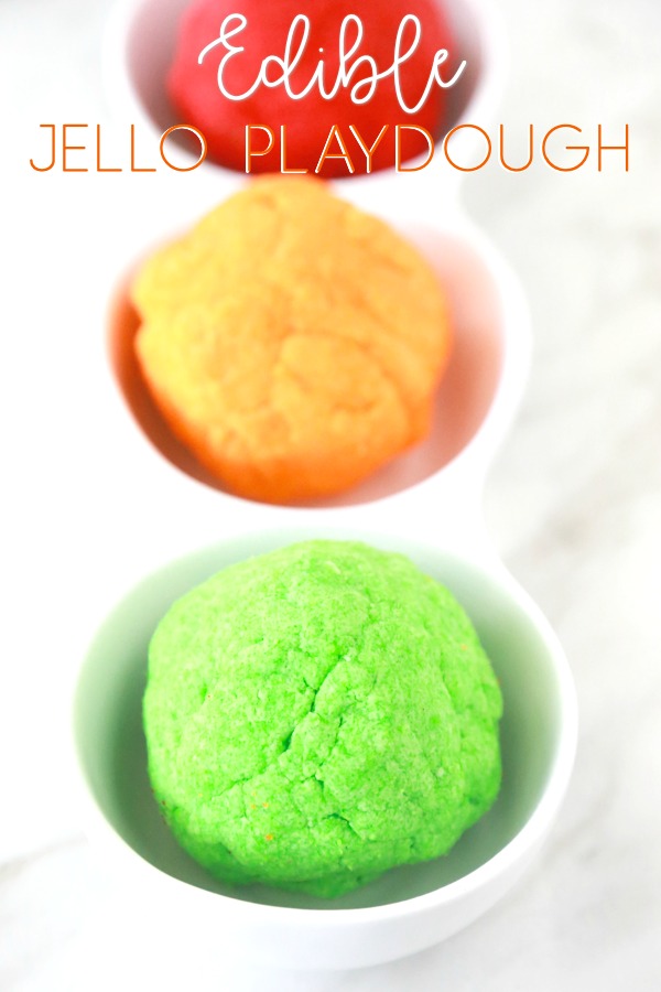 Edible Jello Play Dough