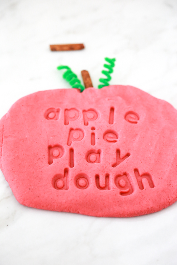 apple pie play dough