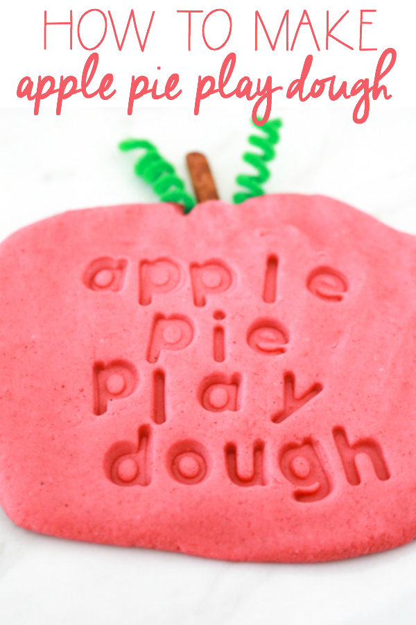 how to make apple pie play dough