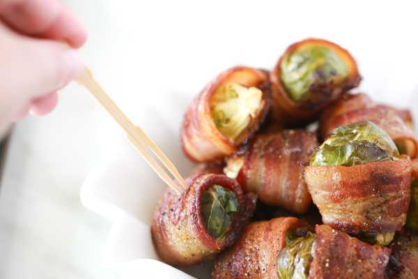bacon wrapped brussels sprouts recipe