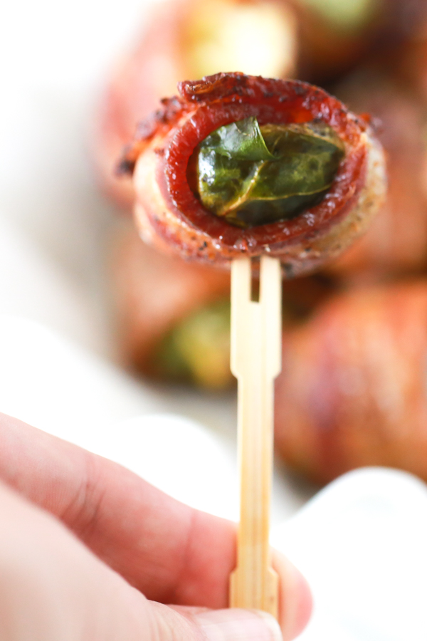 how to make bacon wrapped brussel sprouts