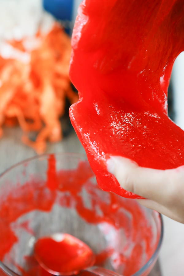 how to make slime that looks like blood