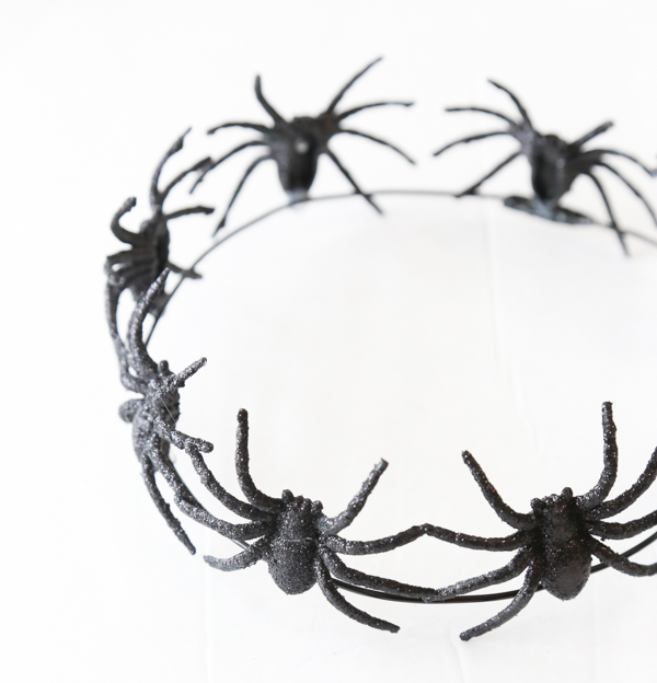 how to make a spider crown