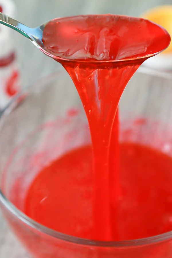 how to make blood slime for halloween