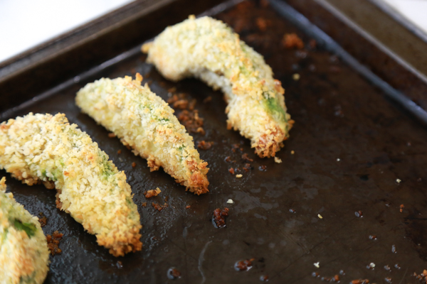 how to make baked avocado fries