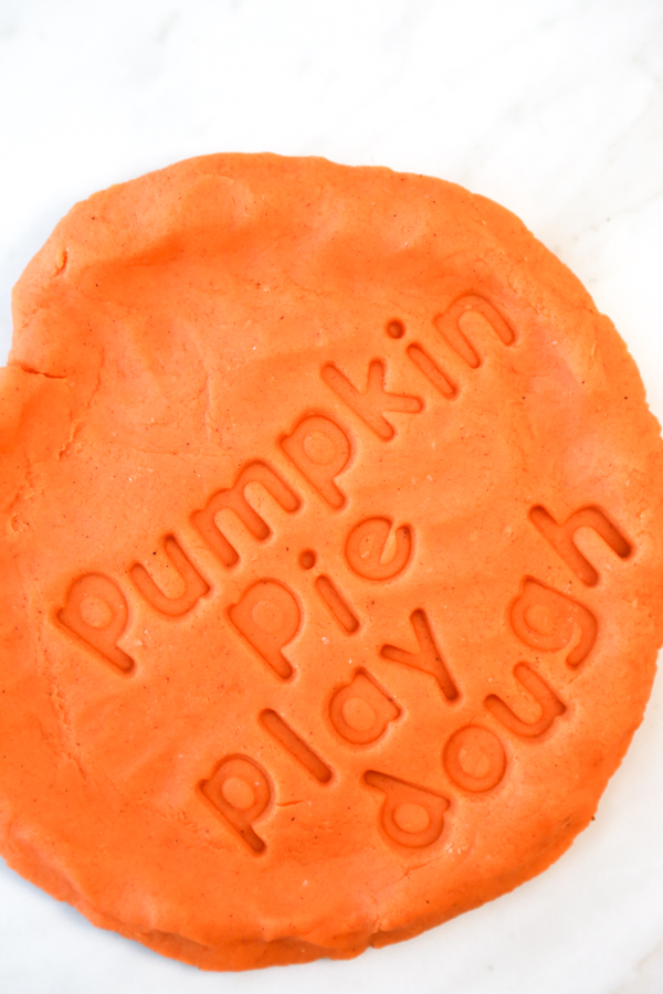 Pumpkin Pie Sensory Play Dough Kit