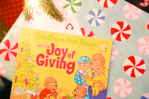 the joy of giving
