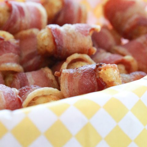 Bacon Wrapped Tater Tots