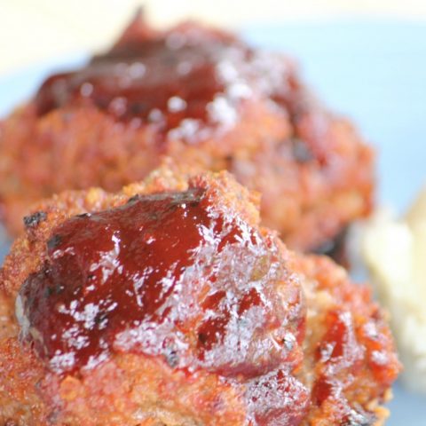 Mini Barbeque Meatloaf