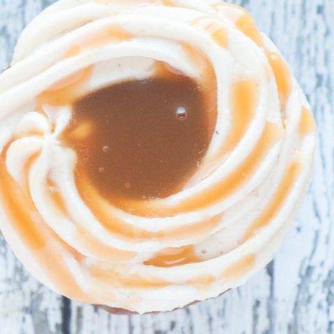 Caramel Apple Cupcakes