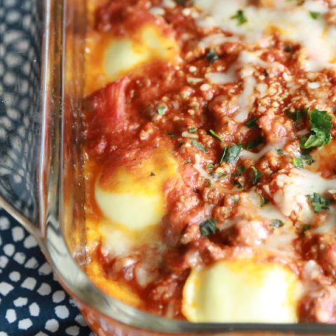 Easy Ravioli Bake