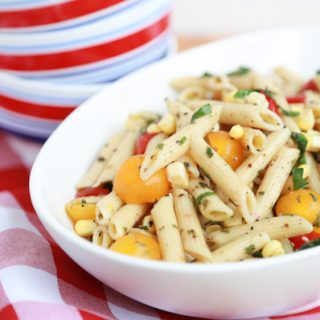 Fresh Corn and Pasta Salad