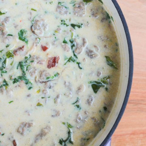 Homemade Zuppa Toscana Soup