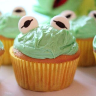 Kermit the Frog Cupcakes
