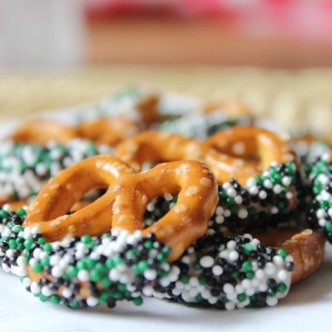 St. Patrick's Day Inspired Pretzels