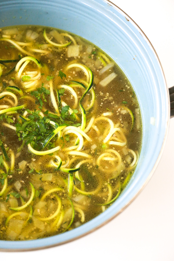 chicken zoodle soup