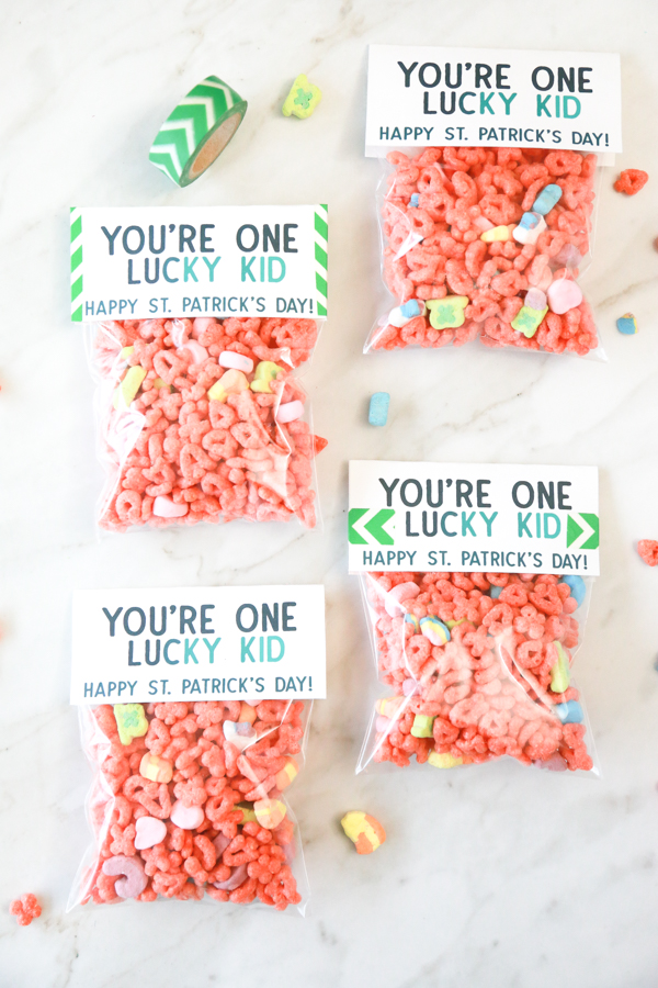 youre one lucky kid printable