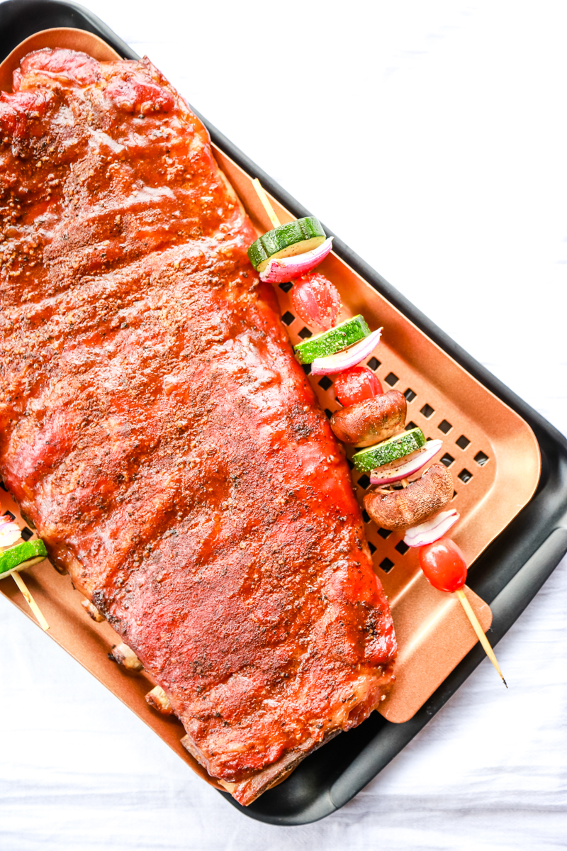 keto grilled pork sparerib recipe