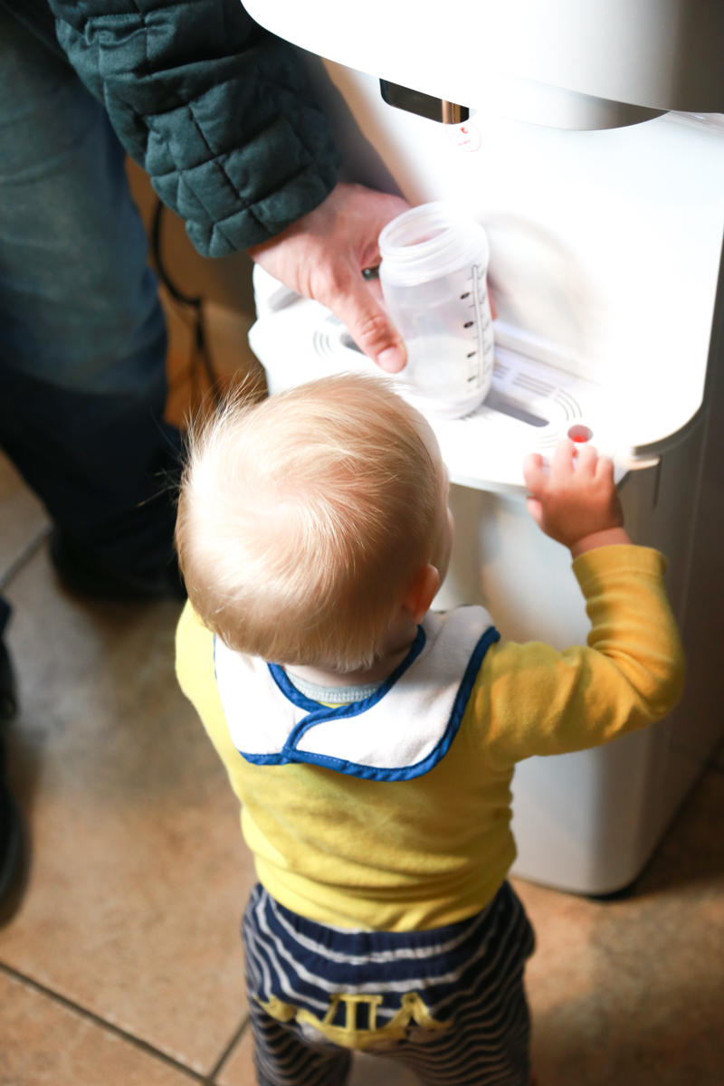 Primo Water First Steps Bottom Loading Cold, Hot, and Warm Water Dispenser,  Designed for Baby Formula 