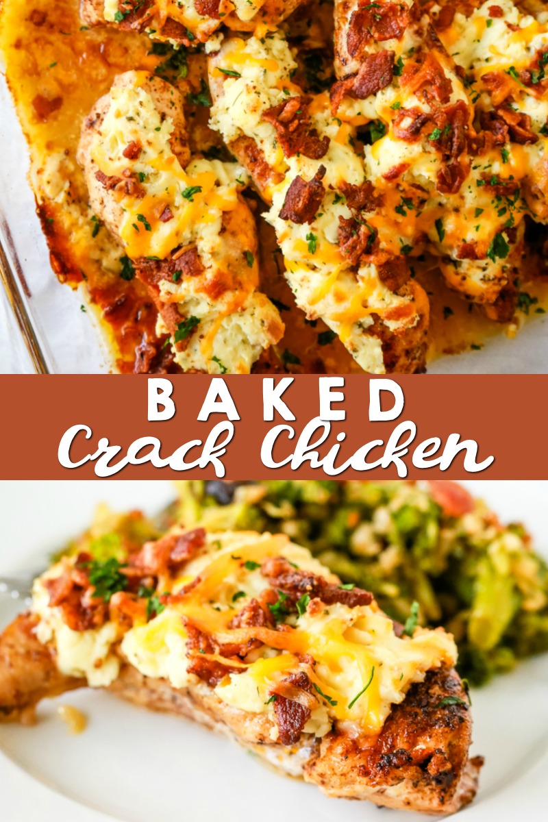 baked crack chicken