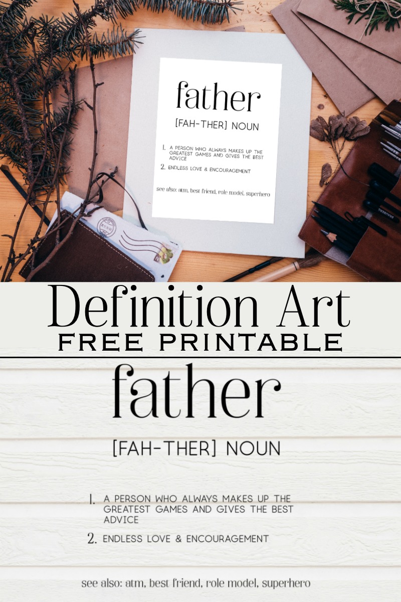 fathers day printable