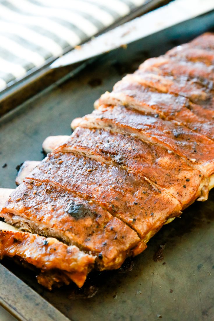 How to Make St Louis Style Ribs in the Oven | Simply Being Mommy
