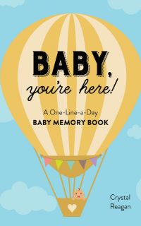 baby youre here memory book