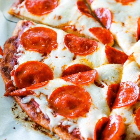 Fat Head Pepperoni Pizza | Keto Pizza Recipe | Simply Being Mommy