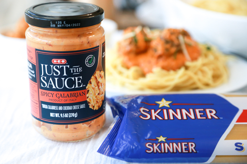 skinner pasta and just the sauce